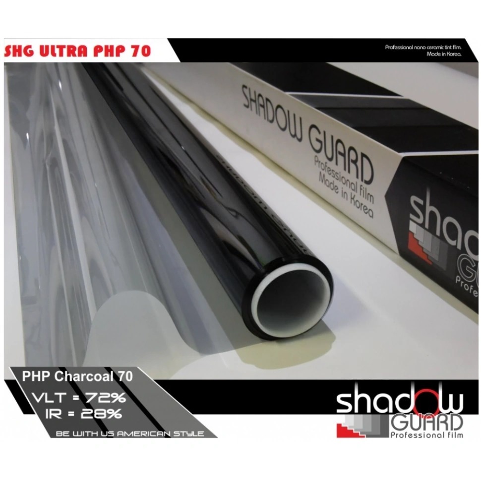 SHG Charcoal PHP ULTRA 70 металлизированная тонировочная пленка