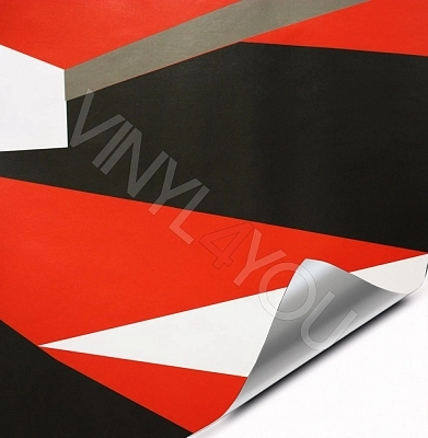 Пленка Камуфляж геометрический Long Red
